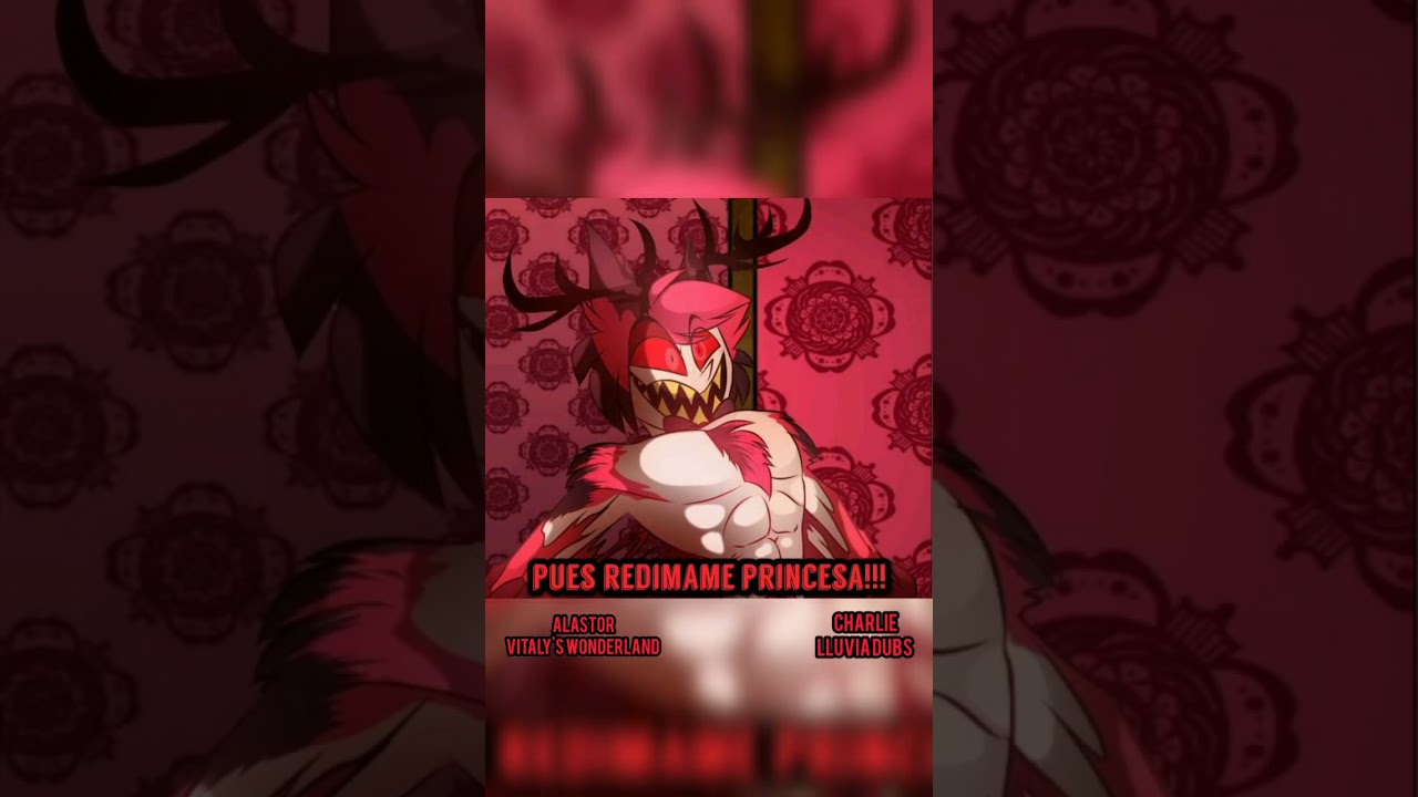 pues redimame princesa || hazbin hotel || mini c&oacute;mic|| fandub