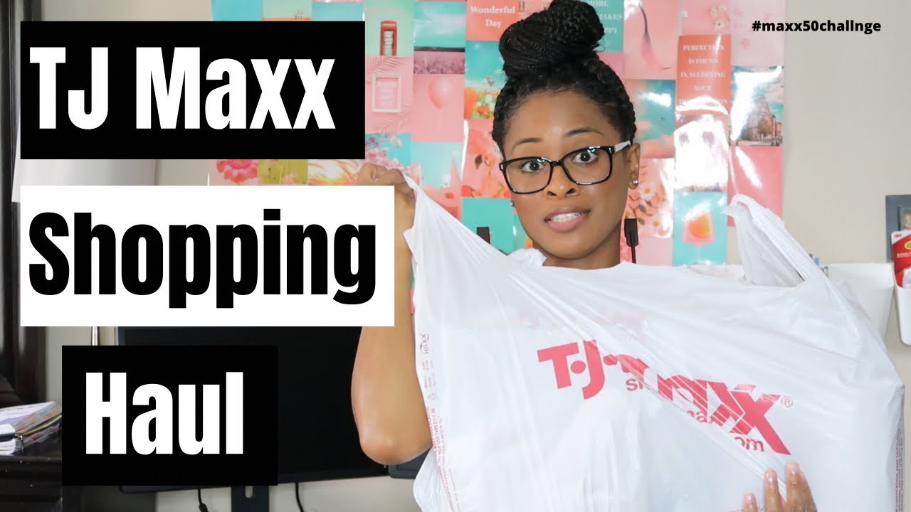 TJ Maxx 50 Challenge | Shopping | Spending Money | Collab with Just Vlogging Life | #tjmaxx