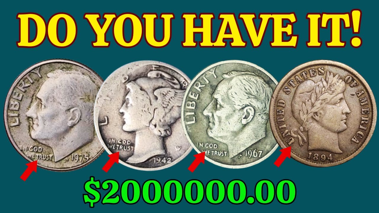 Top 5 Ultra-Rare Dimes STILL in Circulation &ndash; Worth Millions!