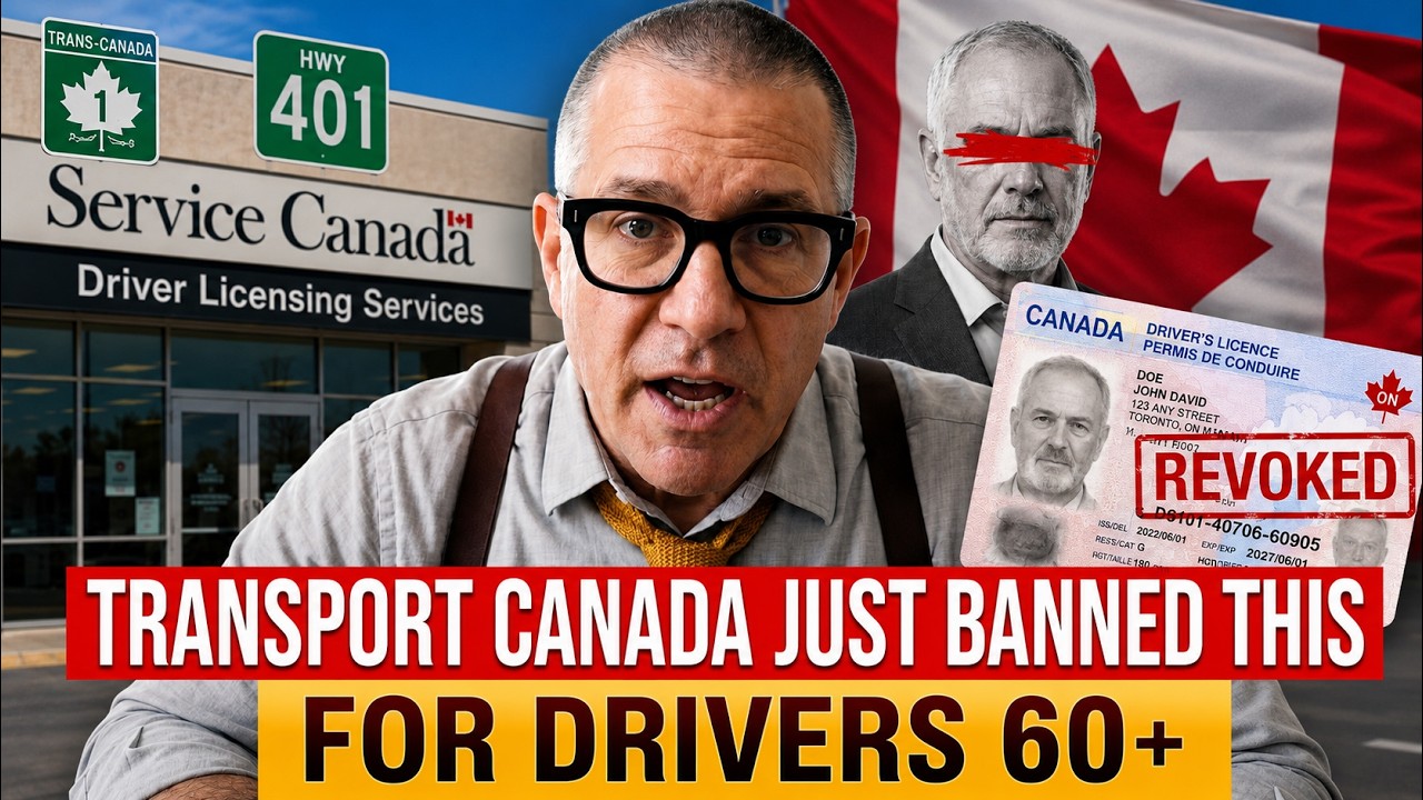 🤯 NEW LICENCE REQUIREMENT FOR DRIVERS OVER 60 &mdash; Every Canadian Driver Must Watch This!