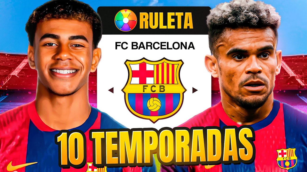 ¡Dirigí al Barça 10 Años... con la RULETA!