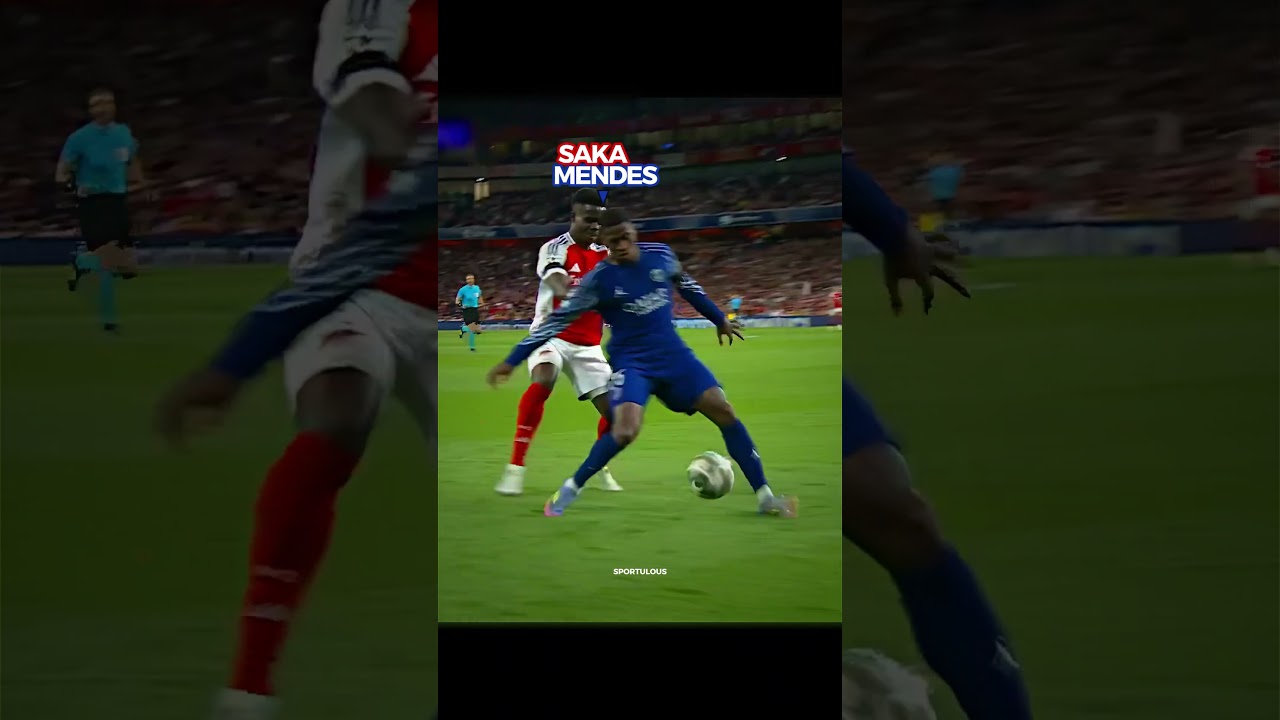 Saka destroyed PSG without scoring!!🎯