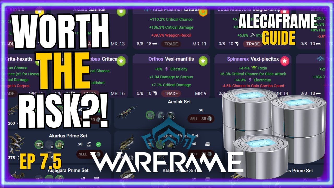 ЭТОТ ИНСТРУМЕНТ ДЕЛАЕТ WARFRAME ПРОЩЕ! СТОИТ ЛИ РИСКА? (ALECAFRAME)