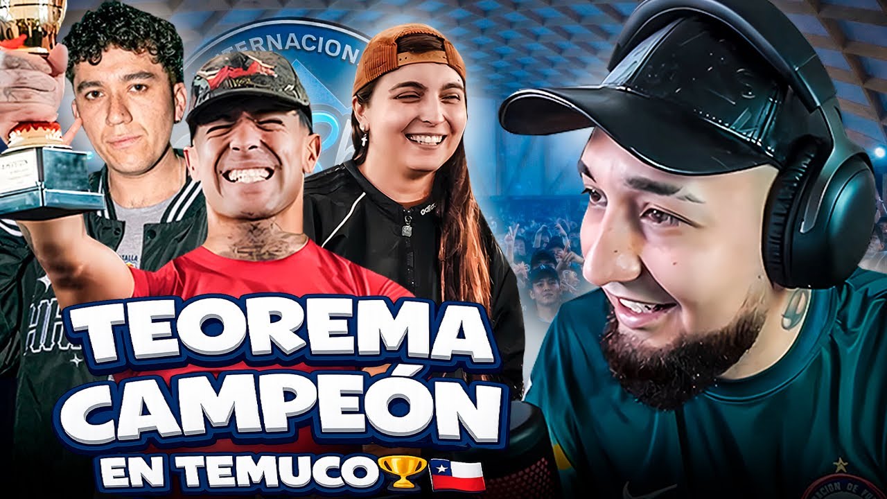 TEOREMA ESTÁ IMPARABLE ☠️ ELEMENTAL Reacciona A “TEOREMA VS RODAMIENTO” (SUBTITULADO) 🇨🇱