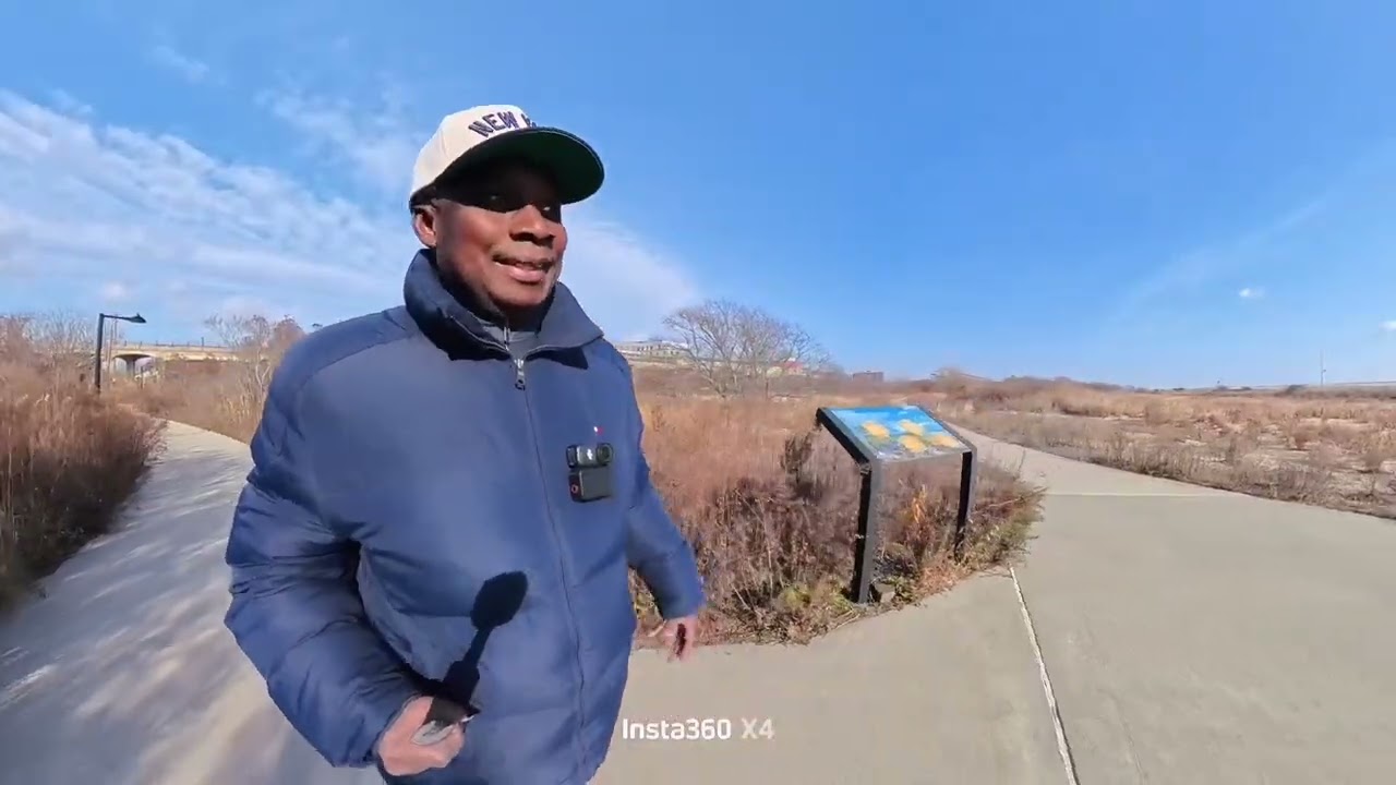 Walk-through NYC Park area beach 42nd - beach 50th Streets off Rockaway Freeway, Far Rockaway NY