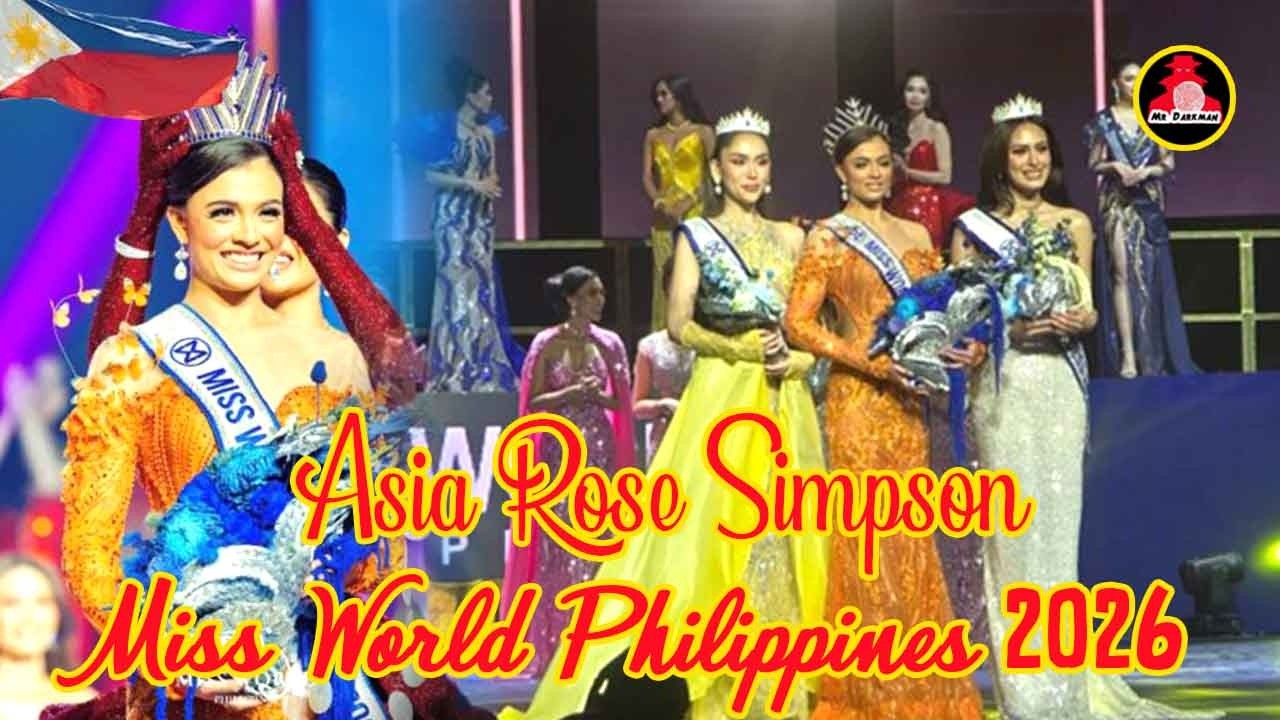 Asia Rose Simpson Crowned Miss World Philippines 2026 | Quezon City’s Young Queen Shines Globally
