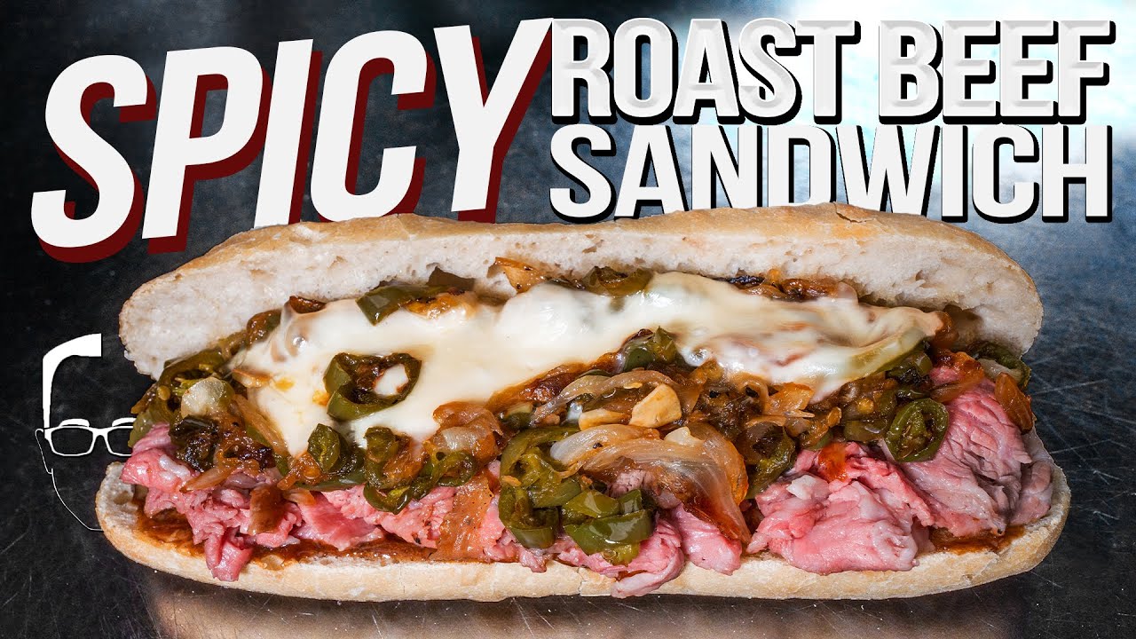THE ABSOLUTE BEST (SPICY!) ROAST BEEF SANDWICH | SAM THE COOKING GUY 4K