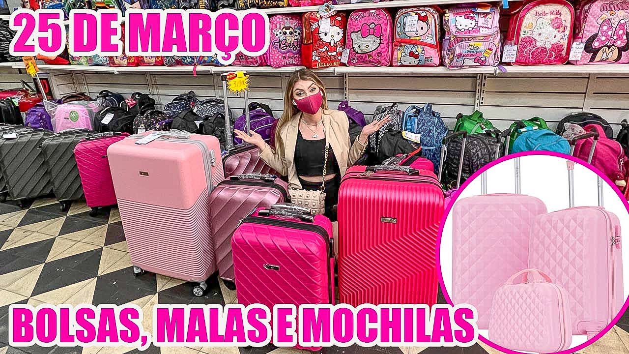 25 DE MAR&Ccedil;O - A MELHOR LOJA DE MALAS E MOCHILAS DA 25 DE MAR&Ccedil;O - TOUR + DESCONTO