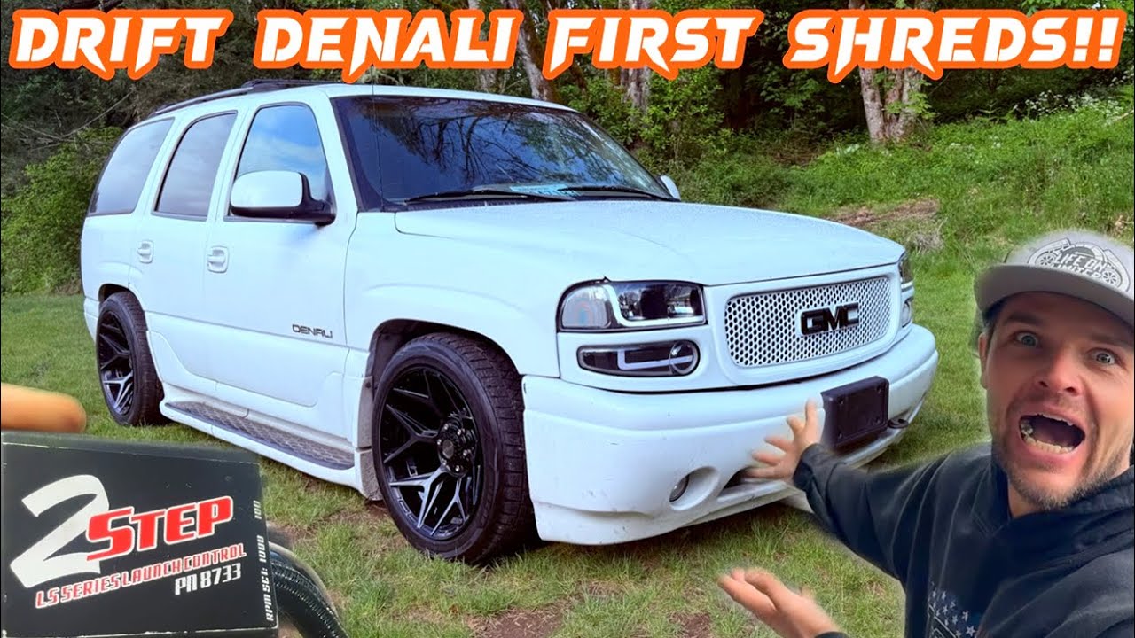 First SHREDS in my Drift Denali! Msd 2 step is SPICY!