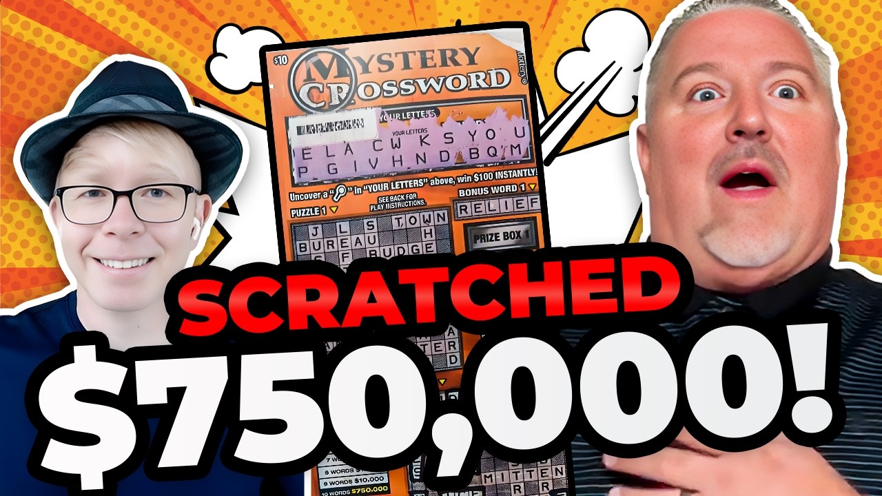 He Scratched a $750,000 Lottery Ticket and Everything Changed