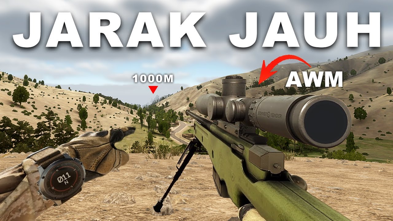 Pertempuran Jarak jauh Sniper Di Perbukitan - Arma Reforger