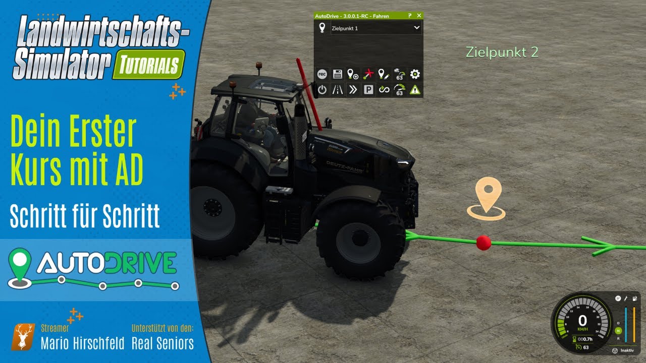 AutoDrive Tutorial #1 🚜 Grundlagen & Installation erklärt! | LS25 Mod