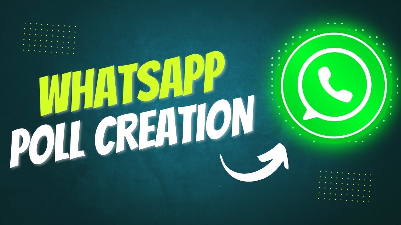 HOW TO CREATE POLL ON WHATSAPP CHATS & GROUPS | TECH SHOW