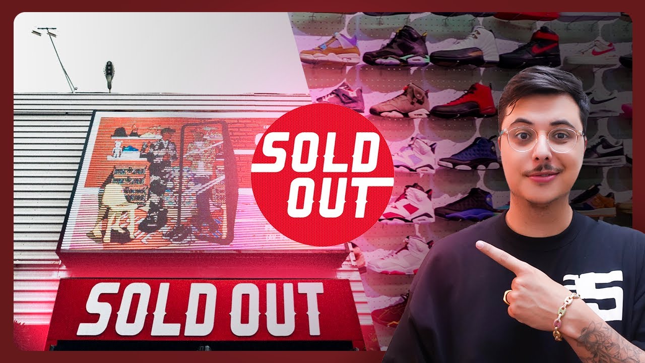 POR DENTRO DO SOLDOUT EVENTO DE SNEAKERS  - TIAGO BORGES