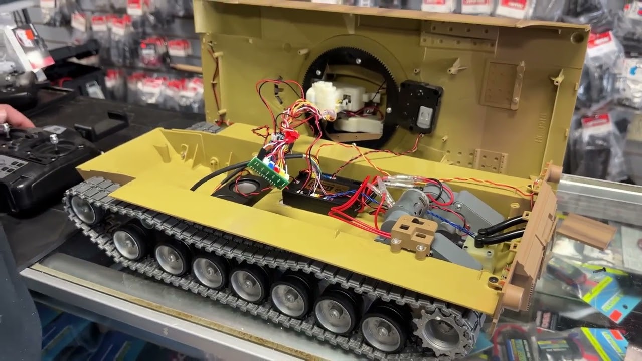 Modded FPV Henglong Abrams Battle Tank Professional Edition