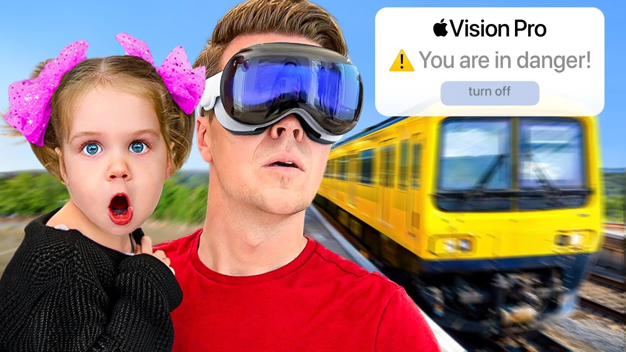 Выживание с дочерью в Apple Vision Pro
