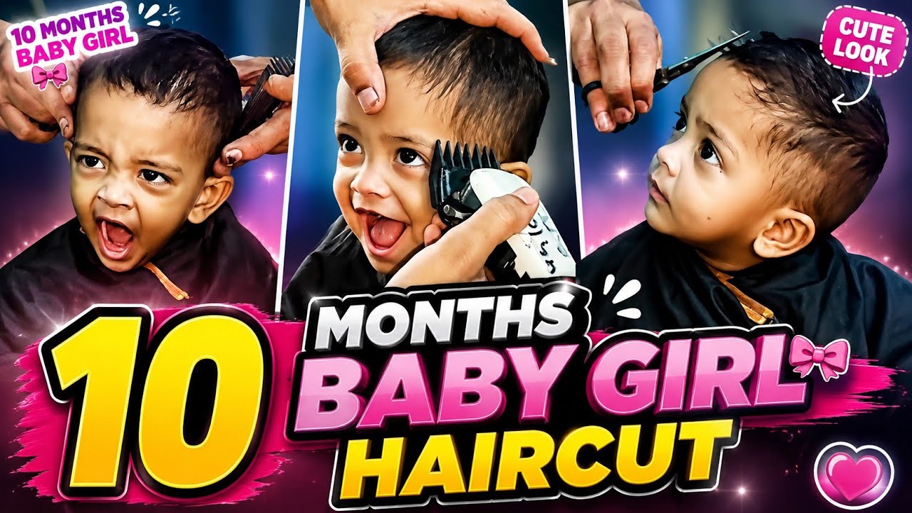 Cutest Baby Haircut Ever 😍 | Baby Girl Haircut ✂️ Transformation | Sazim Life 