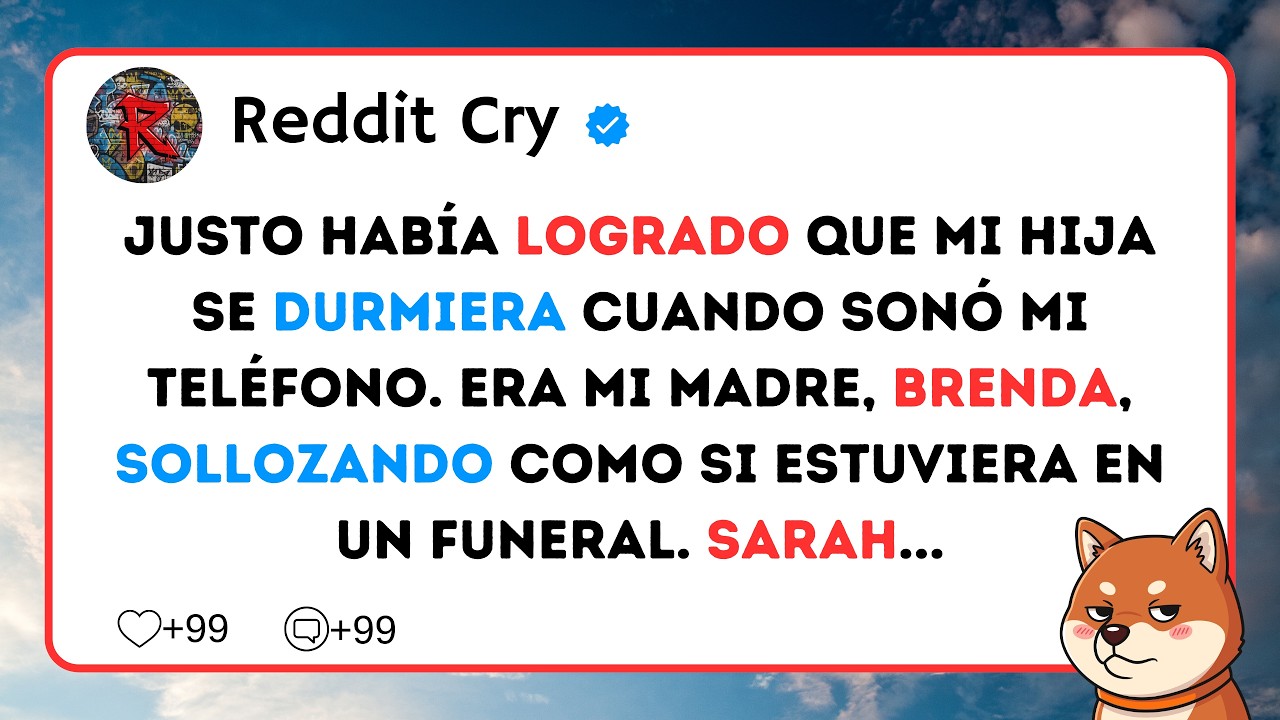 Justo había logrado que mi hija se durmiera cuando sonó mi teléfono. Era mi madre, Brenda...