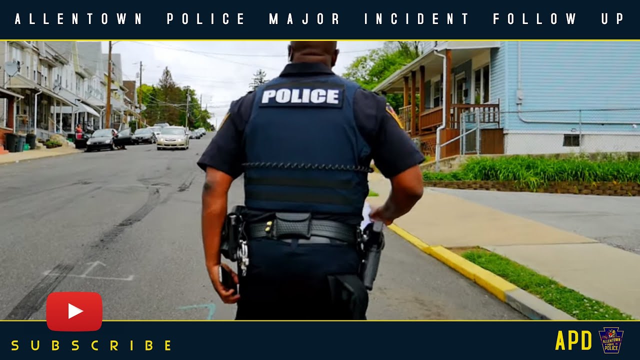 Allentown Police Trauma and Mental Wellness Resource neighborhood walk