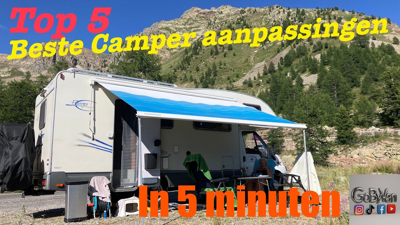 Onze Top 5 (ok&eacute;&hellip; 6) Camper Aanpassingen in 5 Minuten! | Dutch Vloggers United Special