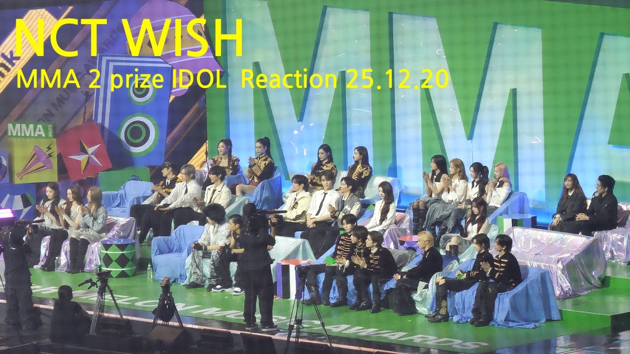 IDOL Reaction NCT WISH MMA prize 