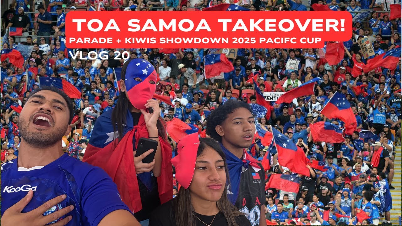 TOA SAMOA vs KIWIS 🇼🇸🇳🇿 | Pacific Cup VLOG 20