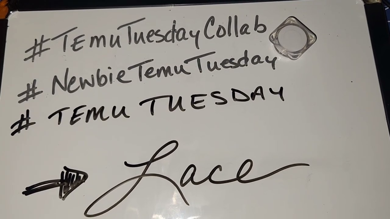 (Newbie)TemuTuesday(Collab) prompt: 《《LACE》》