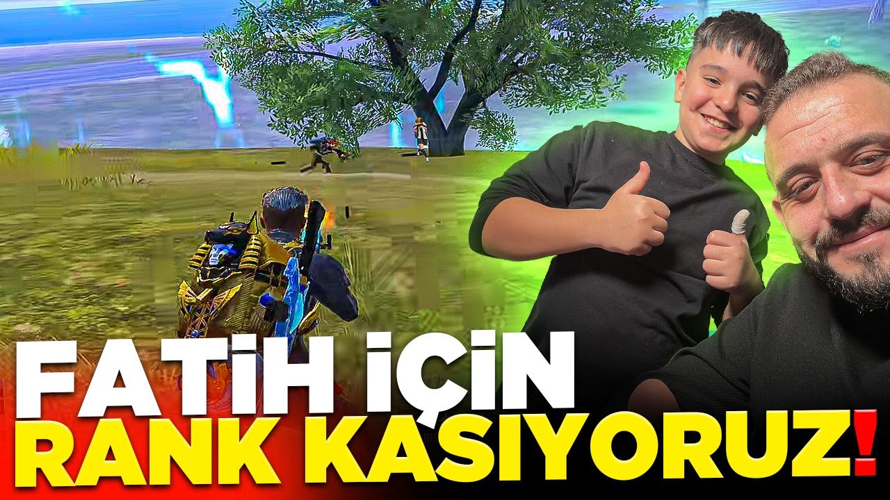 FATİH İÇİN RANK KASIYORUZ! PUBG Mobile