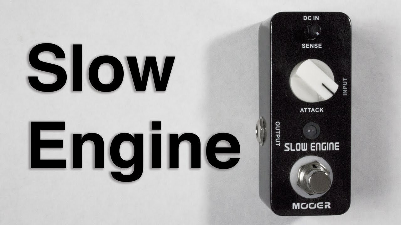 Mooer Audio Slow Engine Demo - (Mooer Slow Engine)