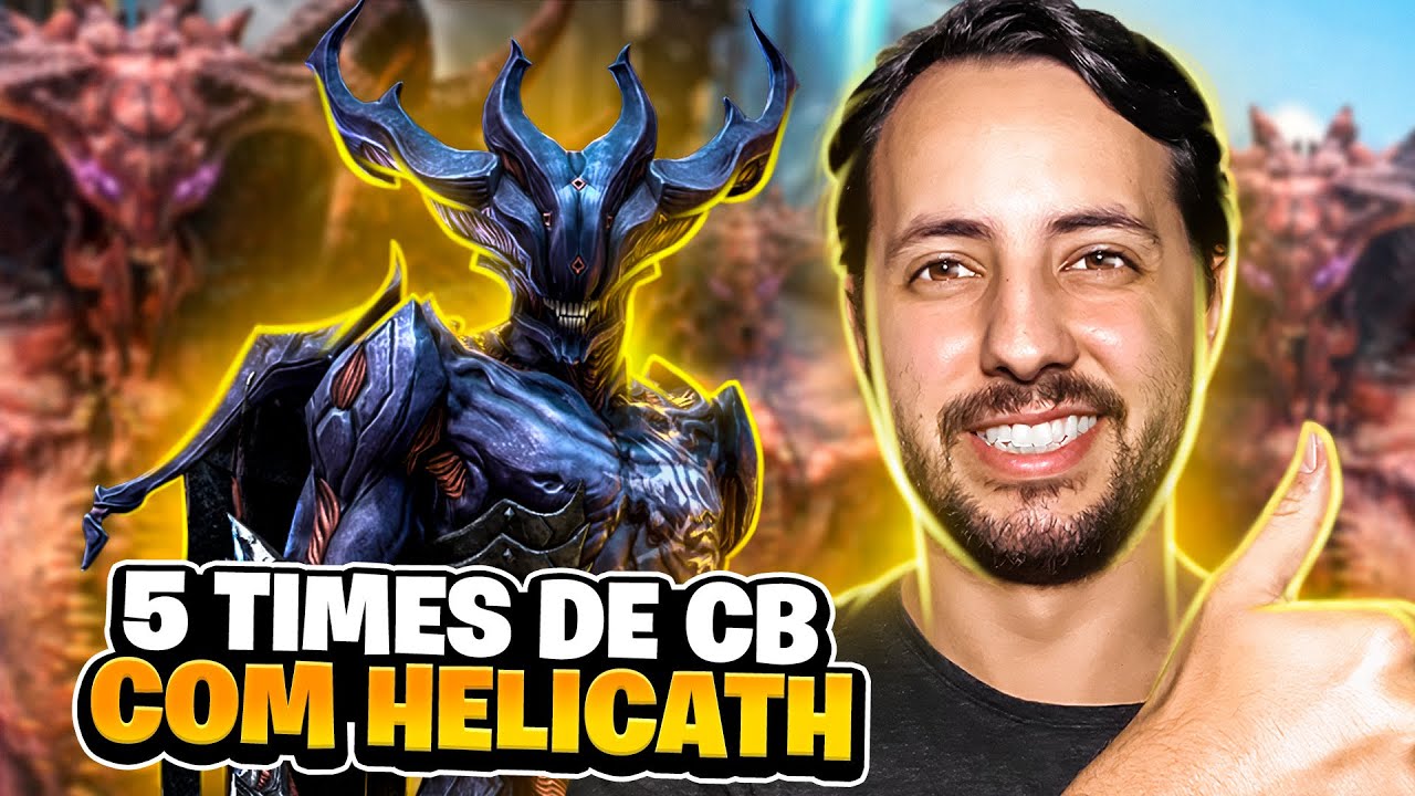 COMO MONTAR TIMES IMORTAIS COM O HELICATH | Raid Shadow Legends