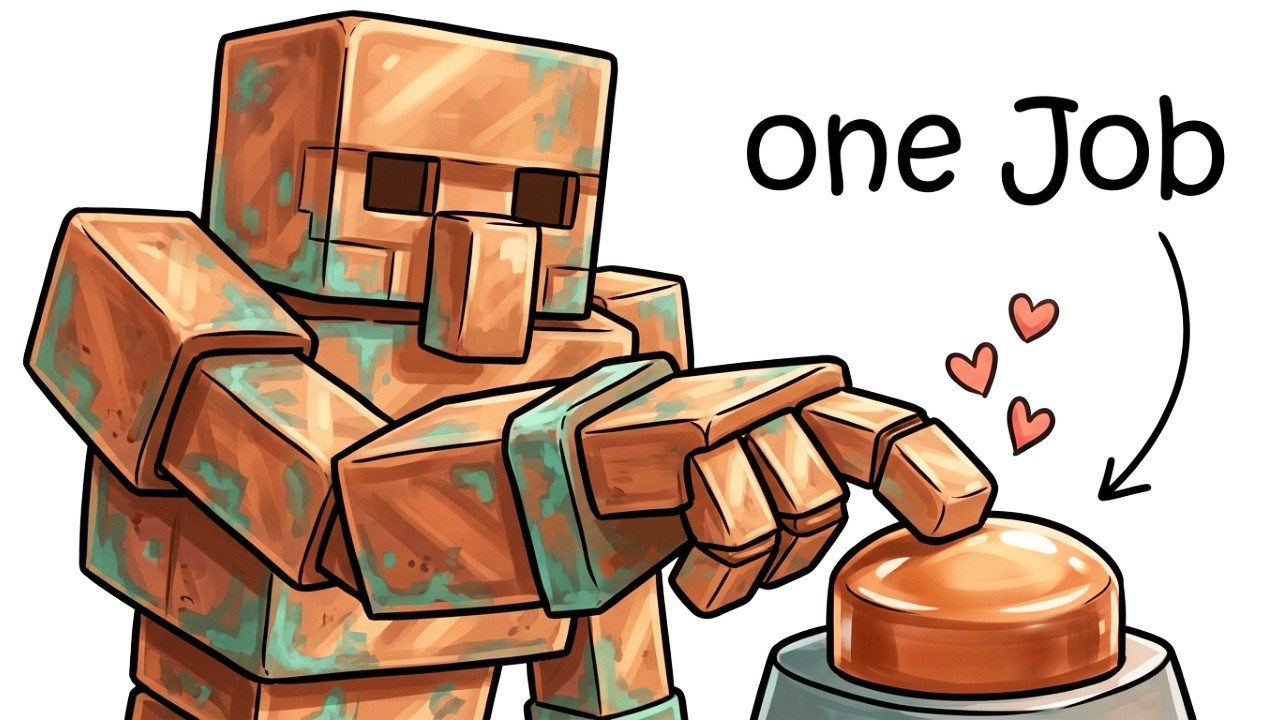 What It's Like To Be a Copper Golem Minecraft