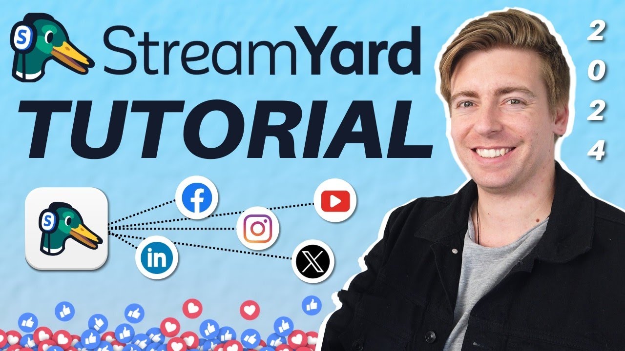 Transmite en vivo ¡EN TODAS PARTES! con StreamYard en menos de 15 minutos (Tutorial para todos)