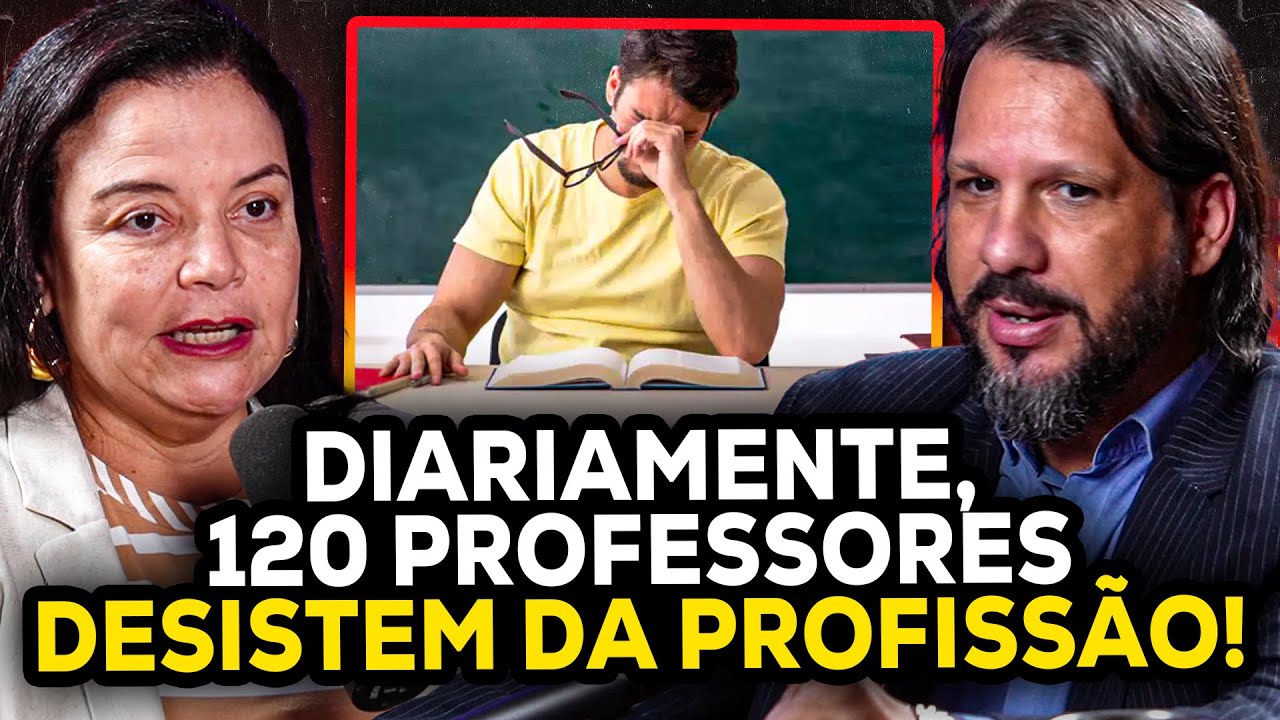 A REALIDADE CHOCANTE DOS PROFESSORES NO BRASIL! ANDREA VERMONT e LUCELMO LACERDA