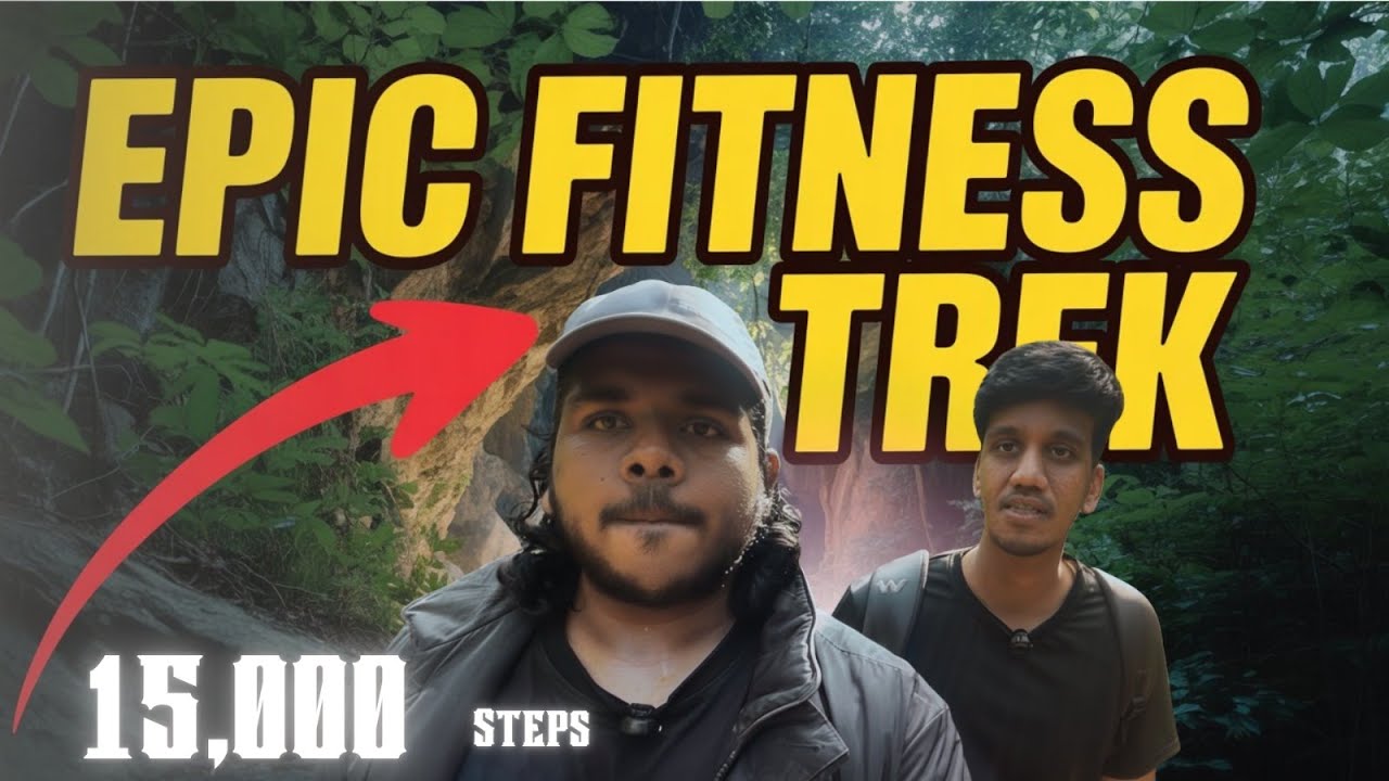 Tamil Nadu&rsquo;s Hidden Place |15k steps Trek | Fitness Journey | Pradeep Vloggss @TrekTamilnadu