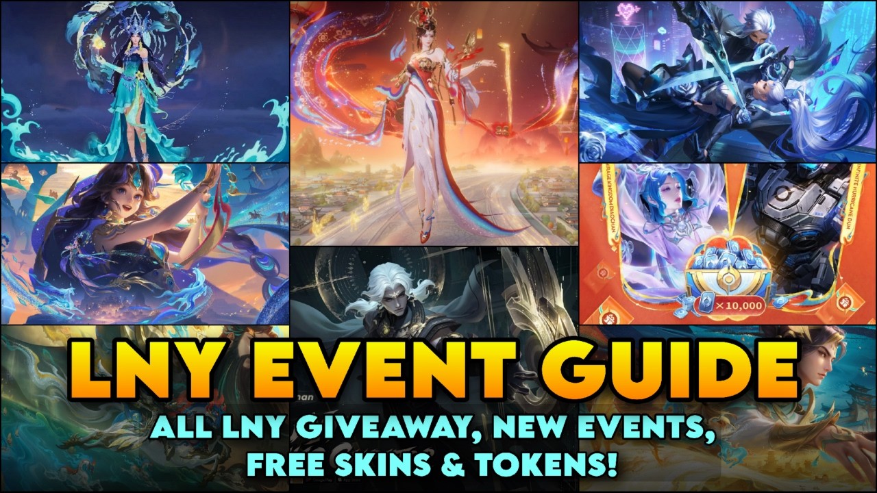 ALL 5 LNY SKIN GIVEAWAY! + FEBRUARY EVENT BREAKDOWN | Honor of Kings