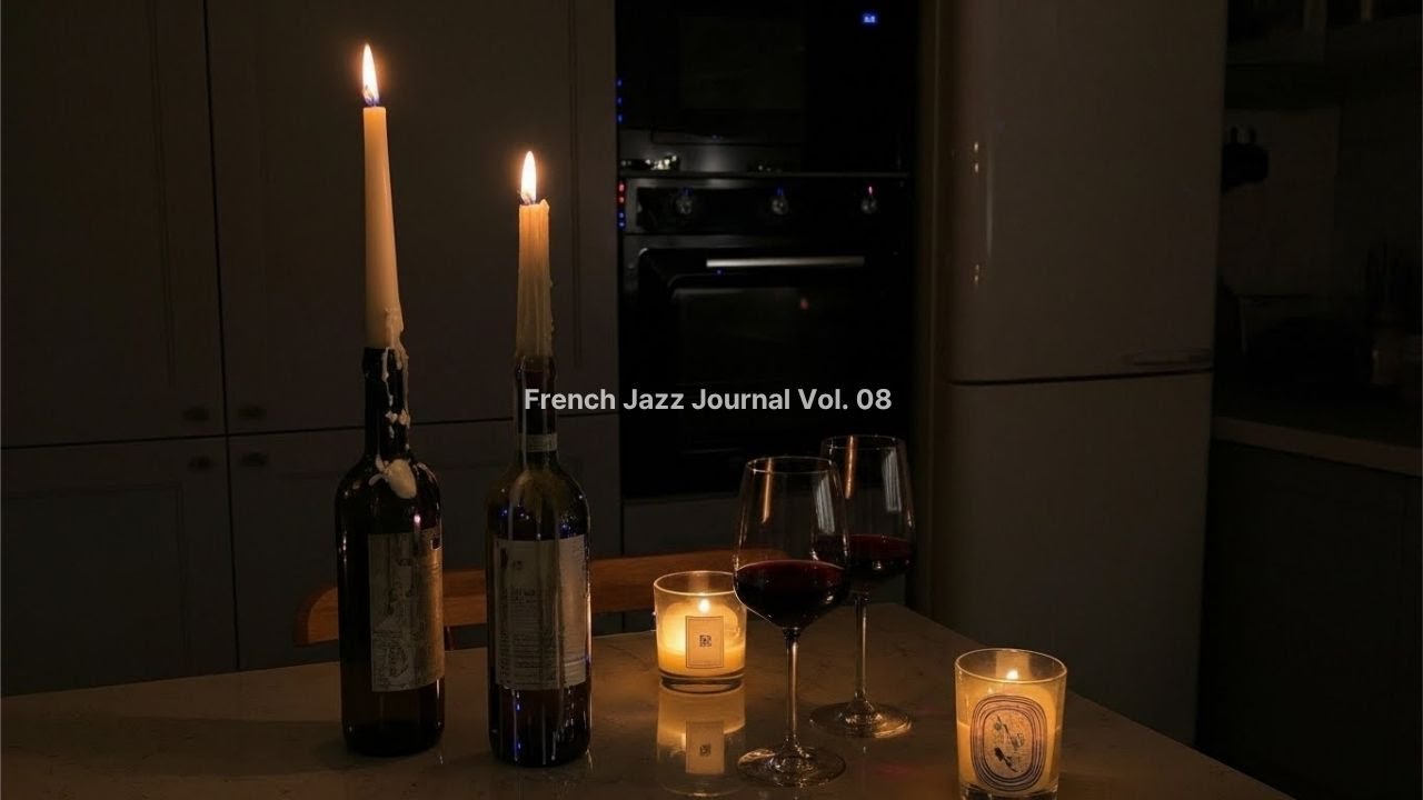 Playlist |🌙✨Relaxing French Songs&bull; Midnight Paris Jazz &bull; Late Night Wine & Caf&eacute; Vibes🍷✨