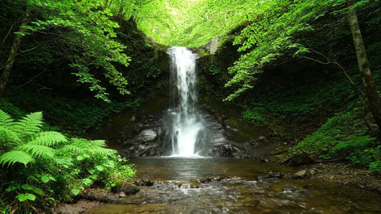 Waterfall ASMR - 3 Hour Loop for Sleep, Relax & Study