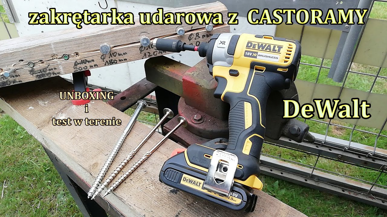 DeWalt zakrętarka udarowa 205 Nm, mała, lekka, zwinna, jedna z najlepszych zakrętarek udarowych
