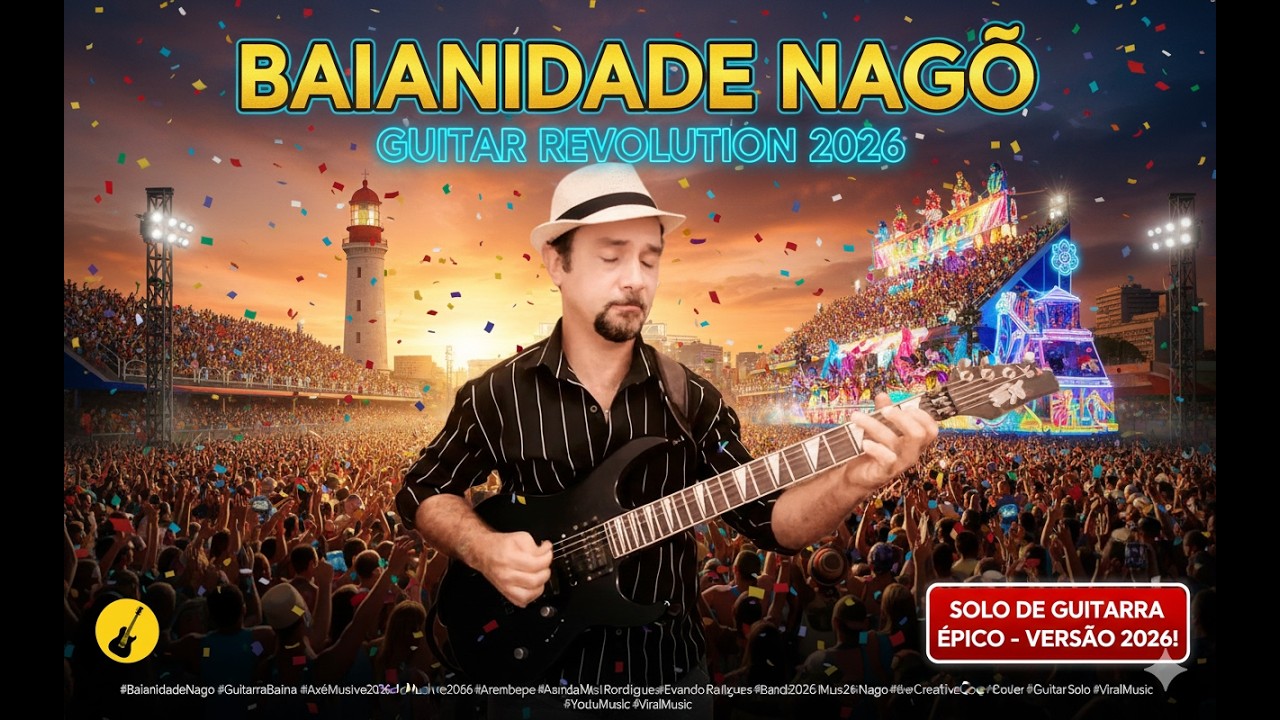 BAIANIDADE NAGÔ: O Solo de Sax que virou GUITARRA, no Clássico da Banda Mel! (Inacreditável 🎸)