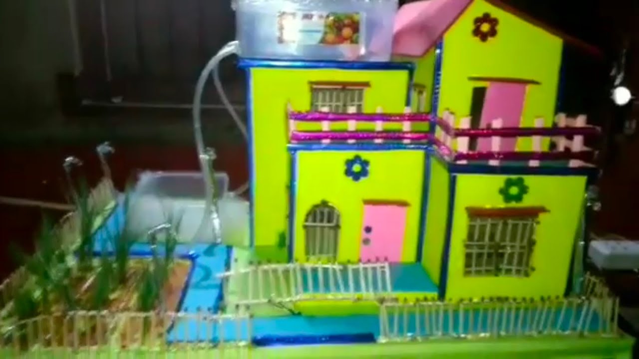 Working model of WATER CONSERVATION #project