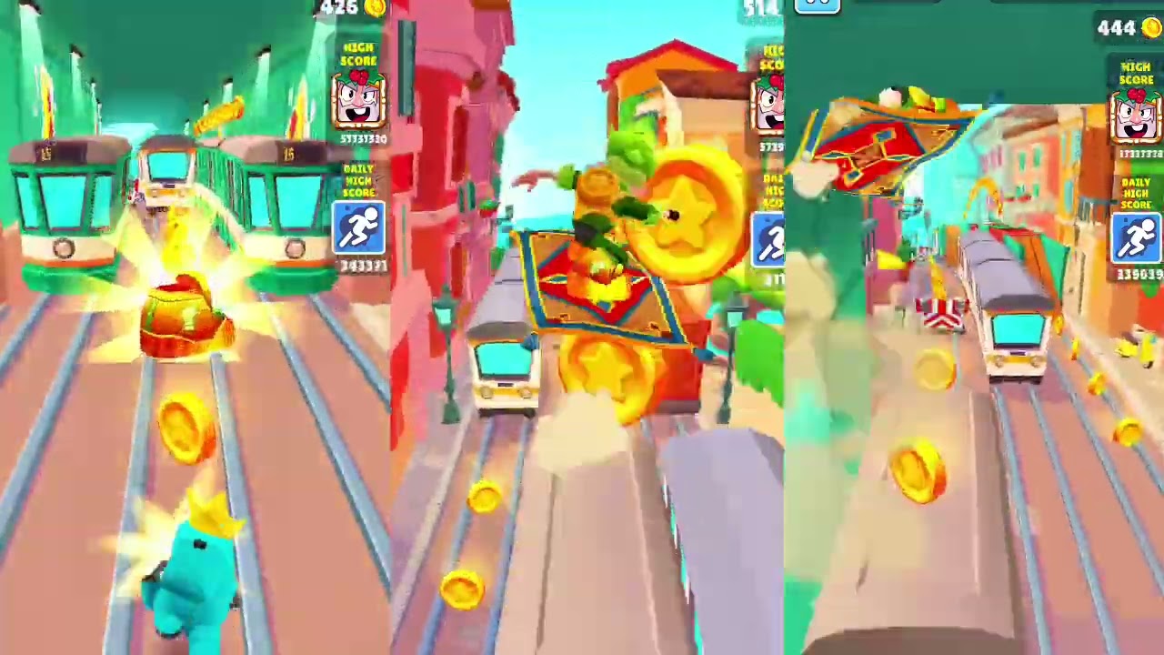 Subway Surfers Mega Run 🚇 | Hindi Gameplay | Endless Runner Fun