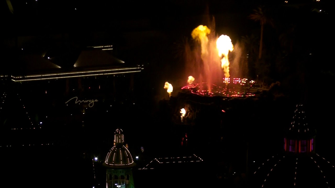 Mirage Volcano Show - Mirage Hotel - Las Vegas (2012)