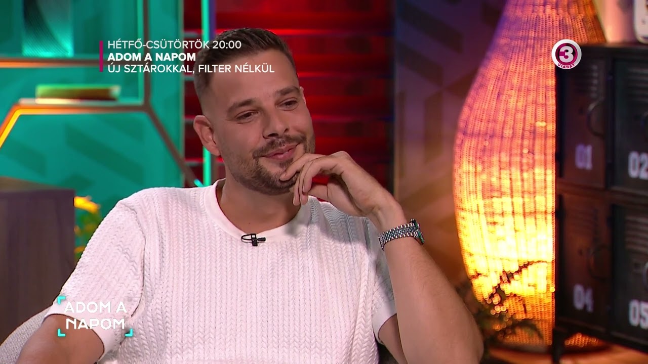 Adom a napom – Ezért került bajba az iskolában Kiss Ádám