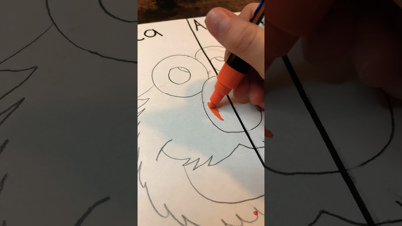 Posca Markers Vs Acrylic Markers! #poscamarkers #drawing #art