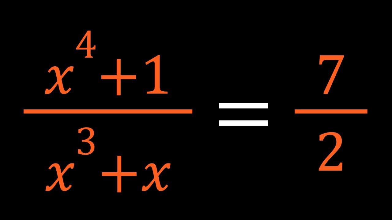 A Nice Rational Equation | #algebra