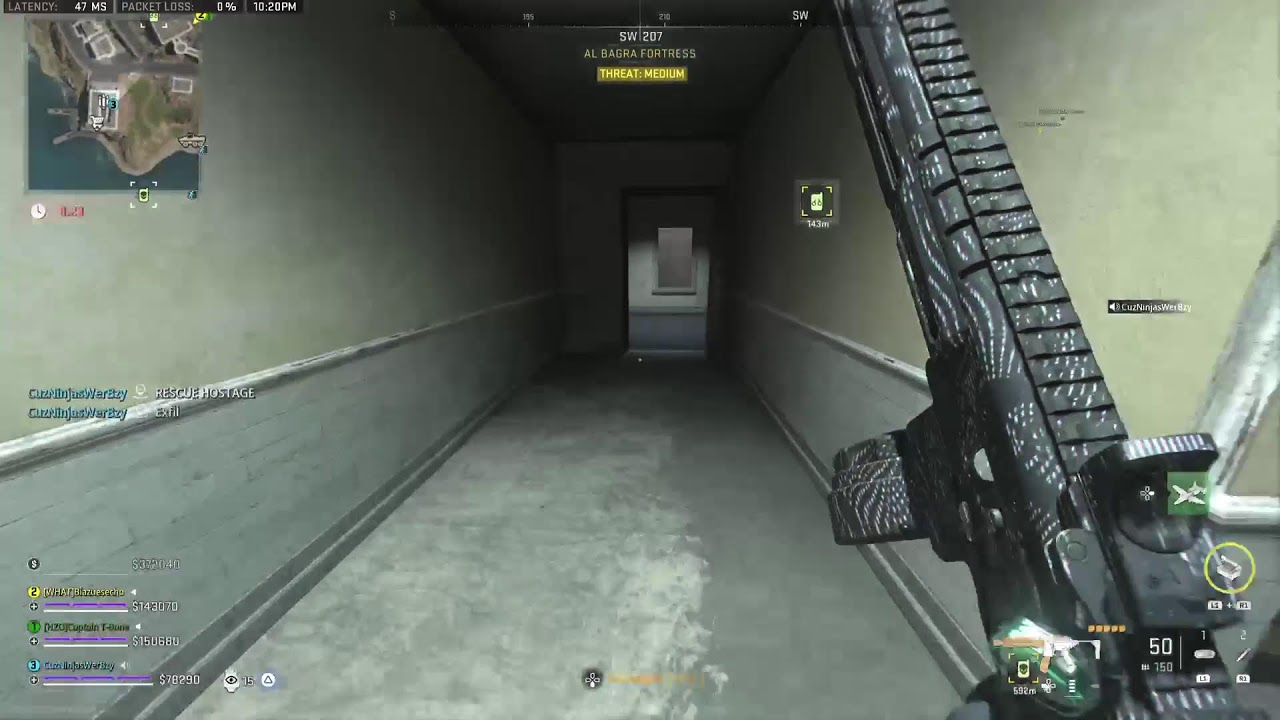 Running Around The DMZ With PS5!