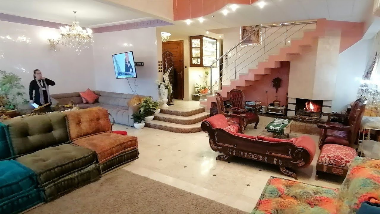 الإبداع موهبة😍 هذا الشخص صمم ديبليكس مذهل على شكل فيلا 🏡 duplex appartement fes maroc