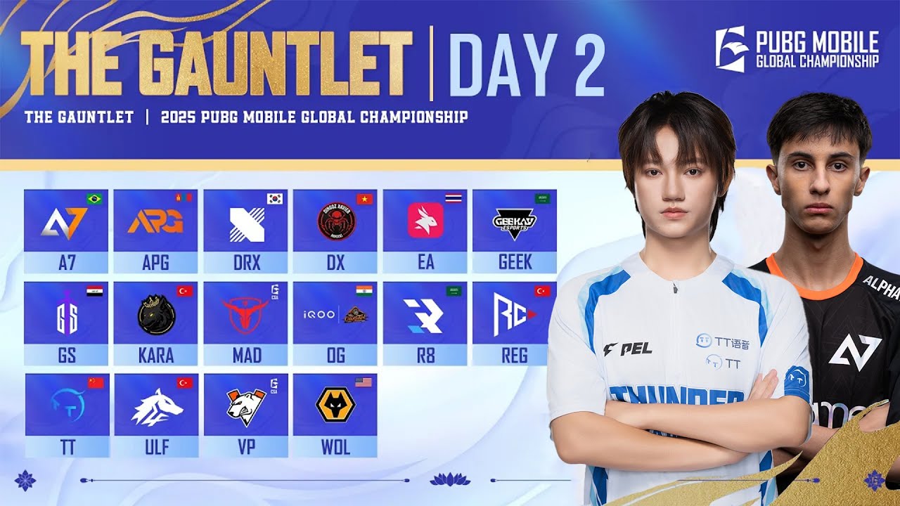 [CHN] LIVE | PMGC 2025 GAUNTLET STAGE DAY-2 | PUBG MOBILE GLOBAL CHAMPIONSHIP