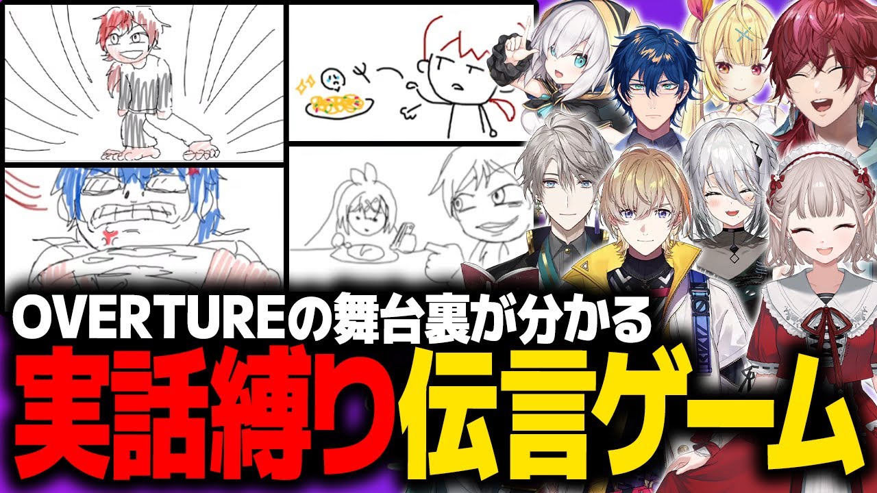 【Gartic Phone】事実が捻じ曲がる!? 弁明必須の