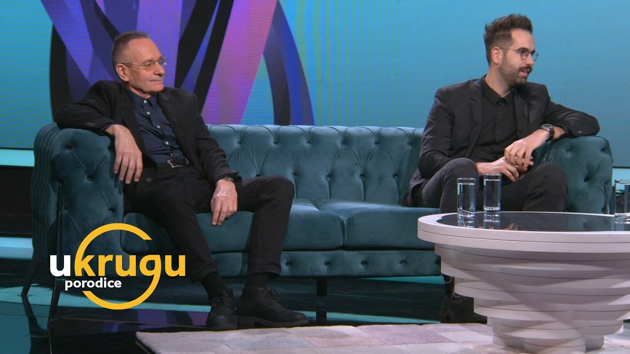 U krugu porodice: Borko i Andrej Josifovski
